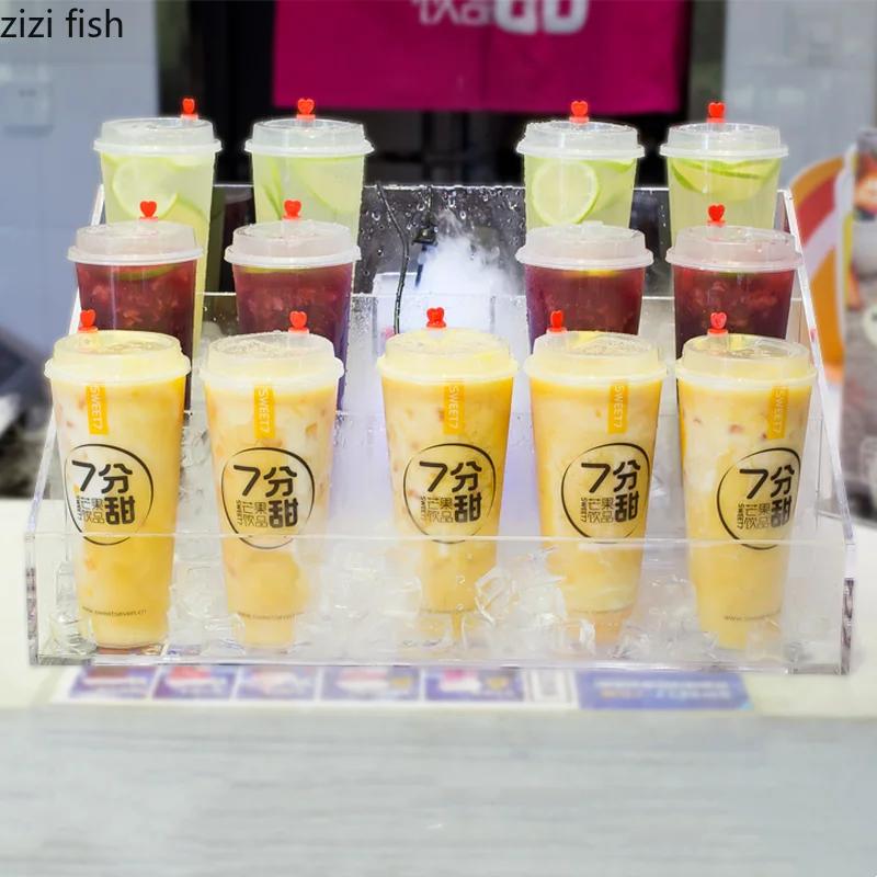 Transparent Acrylic Milk Tea Cup Holder Display Stand Milk Tea Shop Ice Bucket Rack Ladder Storage Rack Bar Shelf Storage Holder
Transparent Acrylic Milk Tea Cup Holder Display Stand Milk Tea Shop Ice Bucket Rack Ladder Storage Rack Bar Shelf Storage Holder