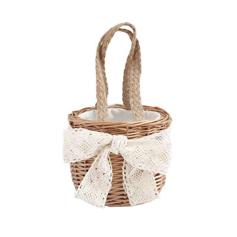 Kids Mini Handbag Cute String Bags For Girls Straw Basket Tote Lace Bowknot Hand Bags Handmade Baby Beach Rattan Bucket Bag 13cm x 13cm x 10cm
Kids Mini Handbag Cute String Bags For Girls Straw Basket Tote Lace Bowknot Hand Bags Handmade Baby Beach Rattan Bucket Bag 13cm x 13cm x 10cm