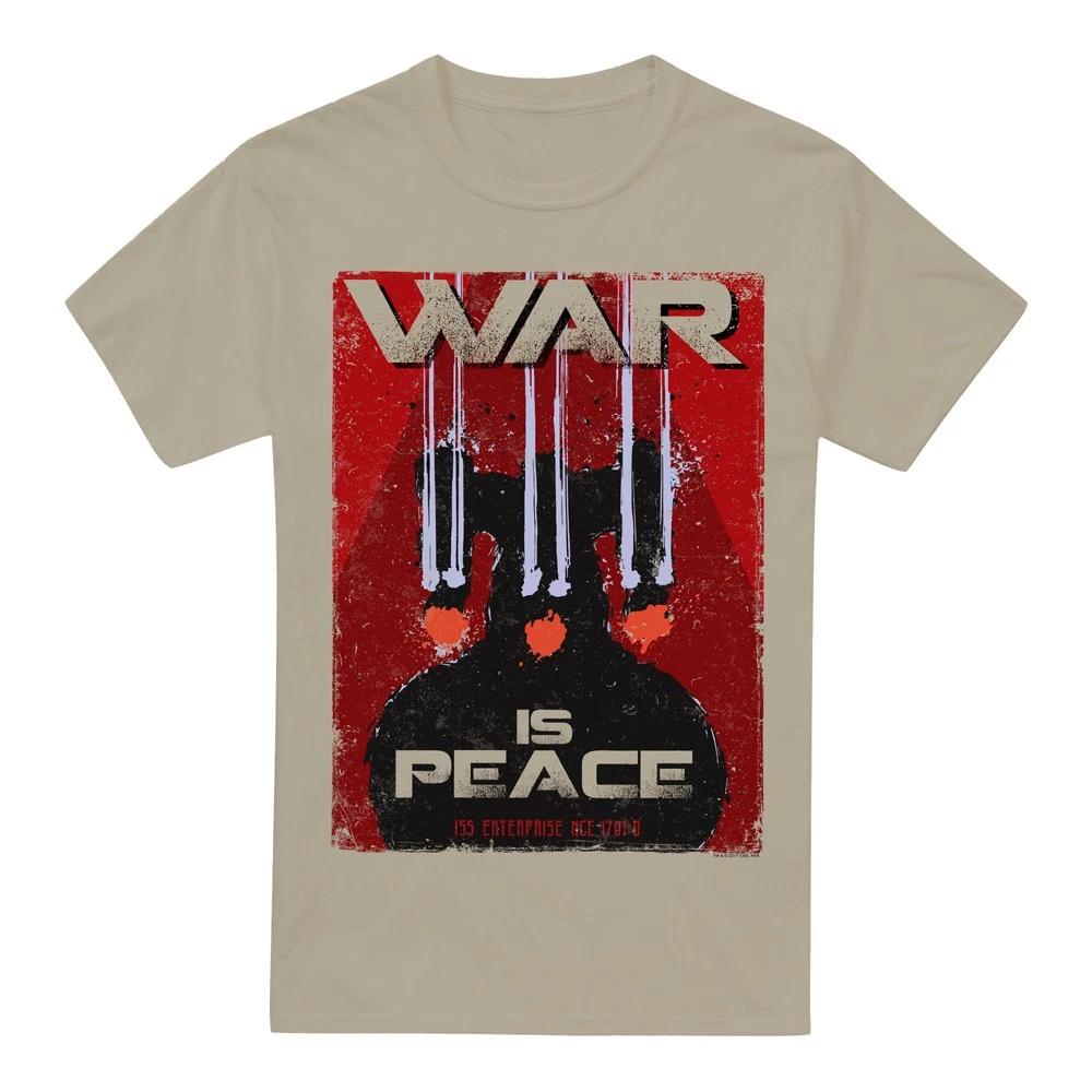 Star Trek War Is Peace 100% Cotton T-shirt Mens Tees Top S-3XL, Sand 3XL
Star Trek War Is Peace 100% Cotton T-shirt Mens Tees Top S-3XL, Sand 3XL