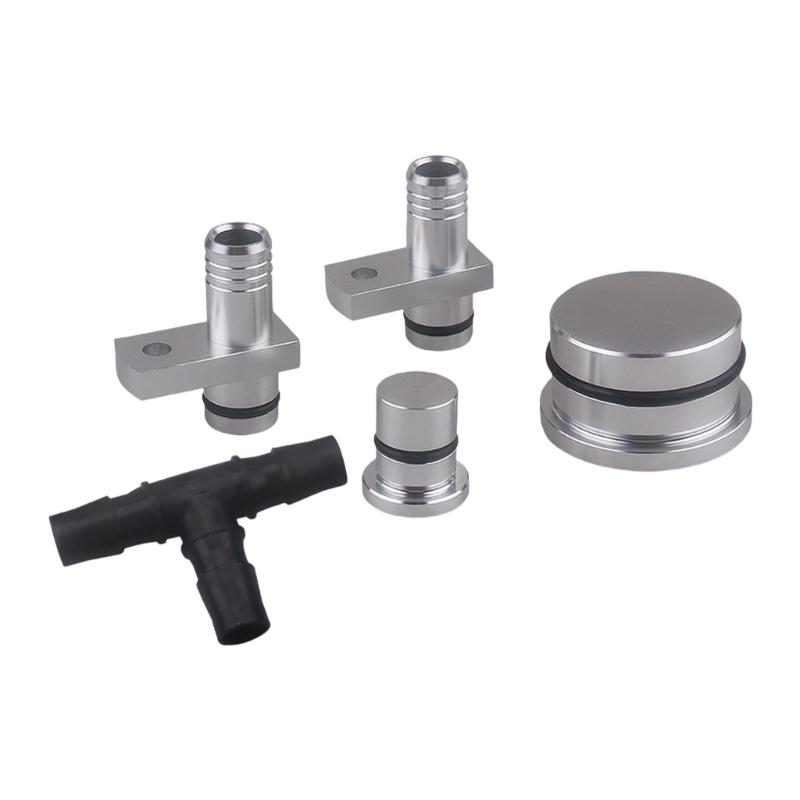 PCV Reroute And Resonator Kit For 6 6L Engine Aluminum Upgrade Improves Oil Vapors Separation белый
PCV Reroute And Resonator Kit For 6 6L Engine Aluminum Upgrade Improves Oil Vapors Separation белый
