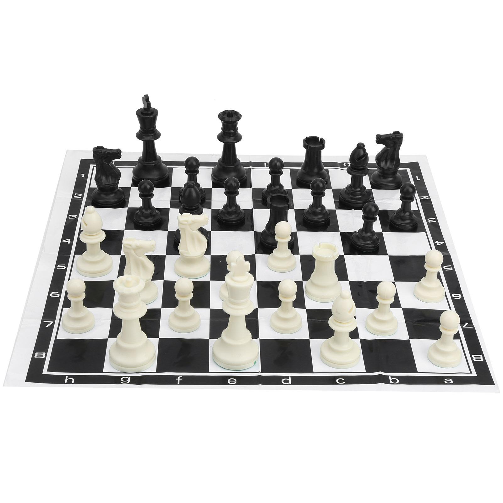 32 пластикові міжнародні шахи. Повний набір шахів. Чорно-білі розваги
32 пластикові міжнародні шахи. Повний набір шахів. Чорно-білі розваги