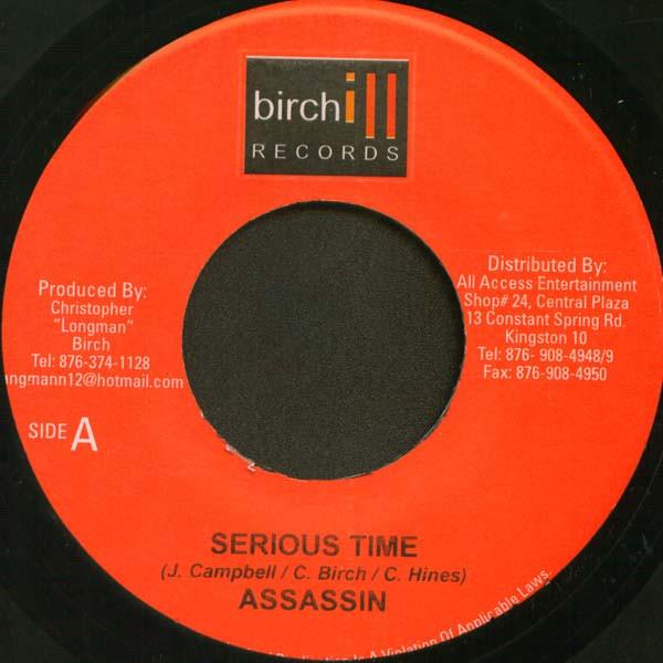7inch Record ASSASSIN - Serious Time NONE Birchill Record Jamaica Reggae, Ska & Dub Used
7inch Record ASSASSIN - Serious Time NONE Birchill Record Jamaica Reggae, Ska & Dub Used