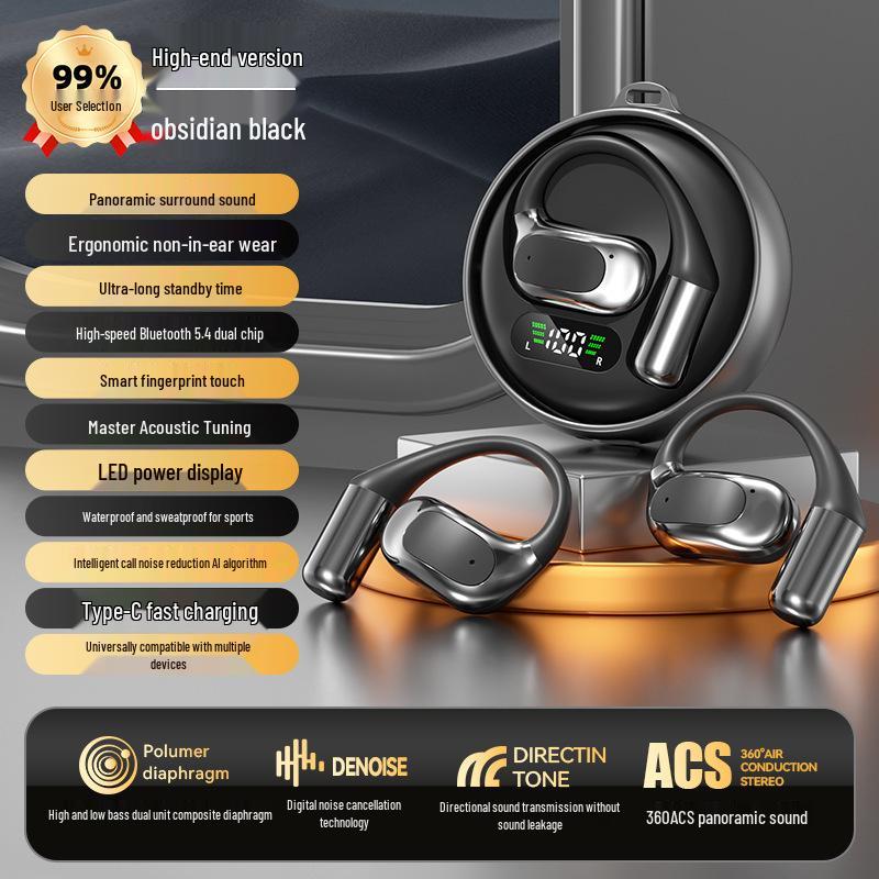 Custom Fit Noise-Cancelling Bluetooth Earbuds with AI Translation & Rotating Windmill for Sports & Running
Custom Fit Noise-Cancelling Bluetooth Earbuds with AI Translation & Rotating Windmill for Sports & Running