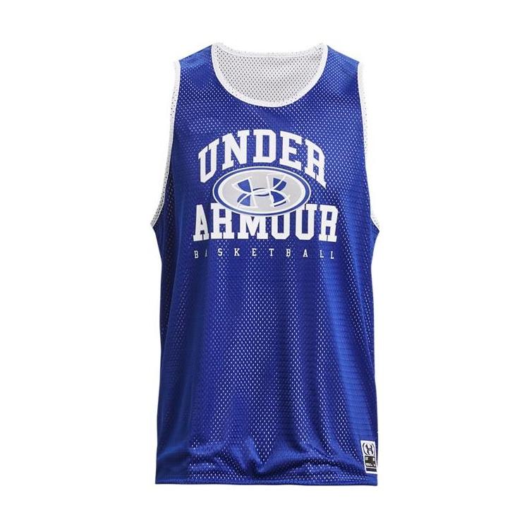 Under Armour Baseline Letter Print Дышащий двусторонний баскетбольный жилет для мужчин Синий 1377310-400 S
Under Armour Baseline Letter Print Дышащий двусторонний баскетбольный жилет для мужчин Синий 1377310-400 S