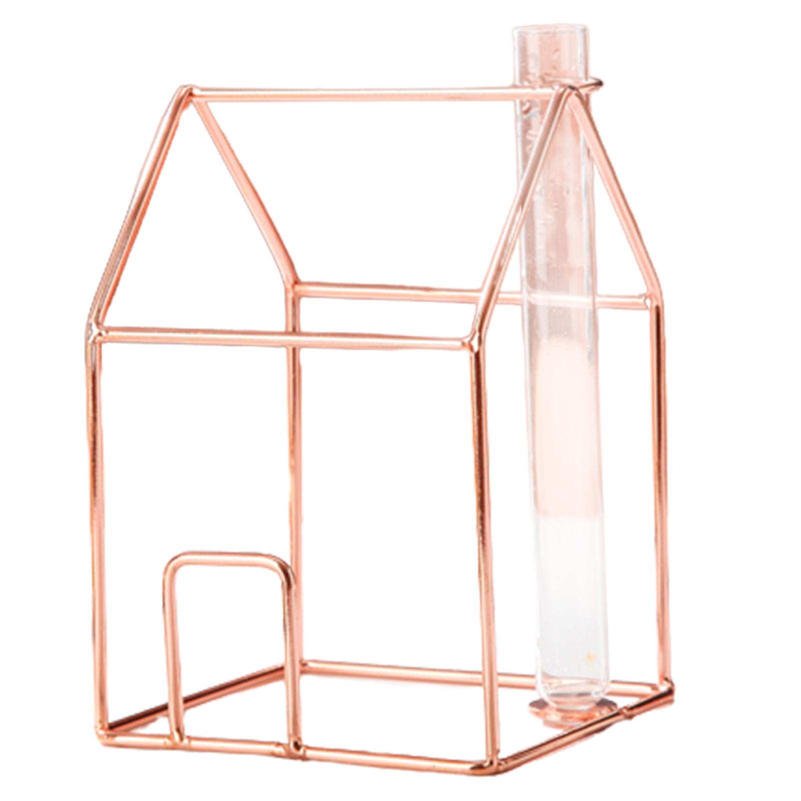 House Shape Stand Glass Test Tube Indoor Hydroponics Plants Vase for Home Garden Weddin
House Shape Stand Glass Test Tube Indoor Hydroponics Plants Vase for Home Garden Weddin