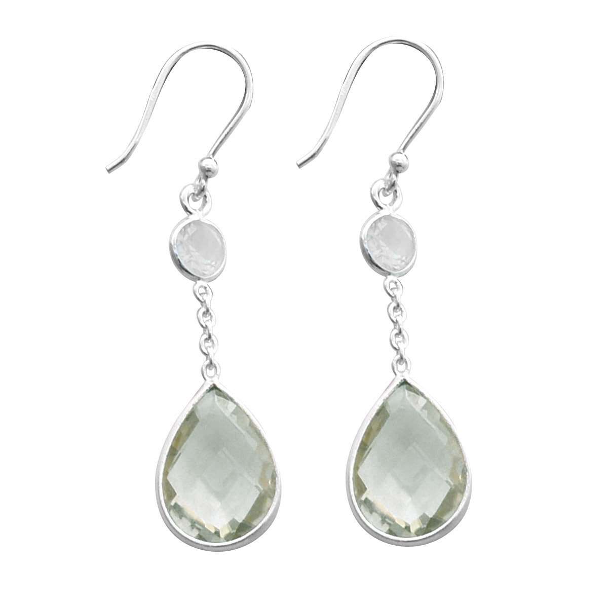 Green Amethyst Gemstone Earrings Solid 925 Sterling Silver Handmade Earrings Jewelry Gift For Women And Girls E-3220
Green Amethyst Gemstone Earrings Solid 925 Sterling Silver Handmade Earrings Jewelry Gift For Women And Girls E-3220