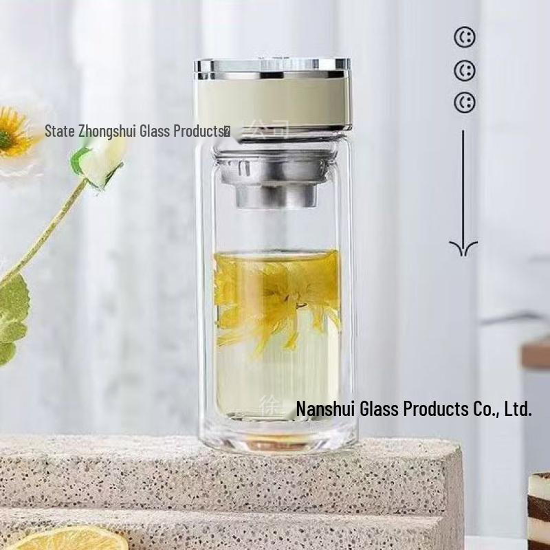 OLOEY High Borosilicate Double Wall Glass Travel Tumbler
OLOEY High Borosilicate Double Wall Glass Travel Tumbler