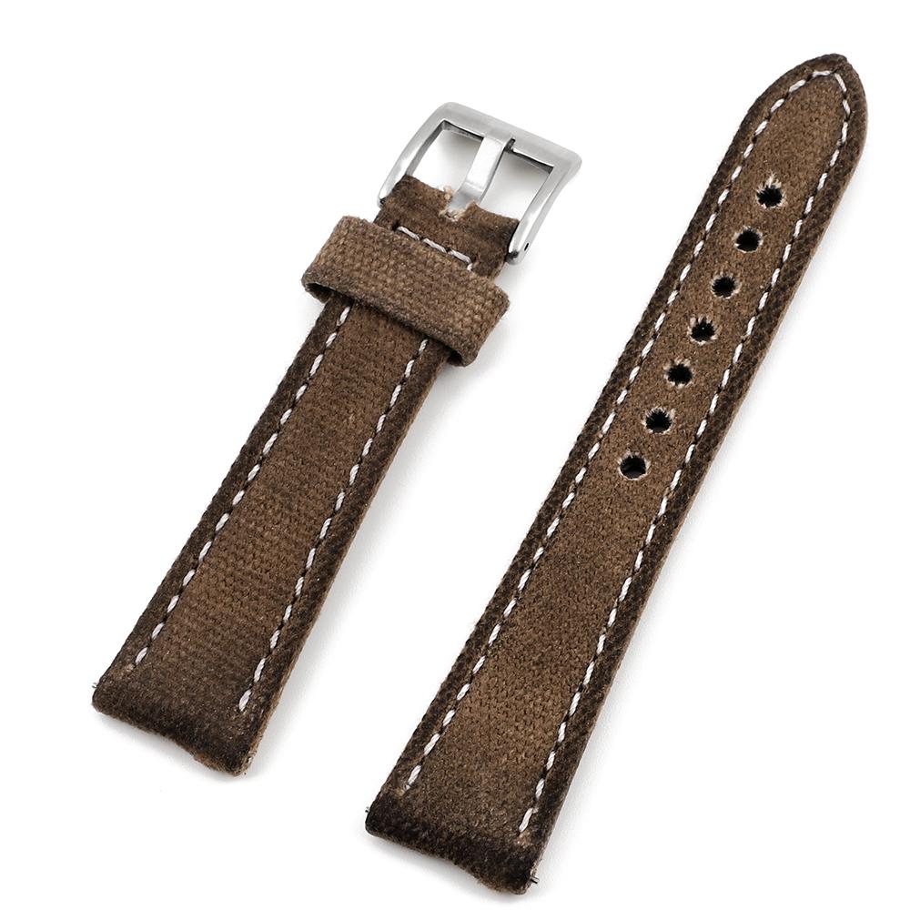 Handmade Canvas Watch Band 18 19 20 21 22 24mm Retro Watchband Men Watch Bracelet Strap Replacement Belt Gray Blue Brown Green 24mm&90-130mm
Handmade Canvas Watch Band 18 19 20 21 22 24mm Retro Watchband Men Watch Bracelet Strap Replacement Belt Gray Blue Brown Green 24mm&90-130mm