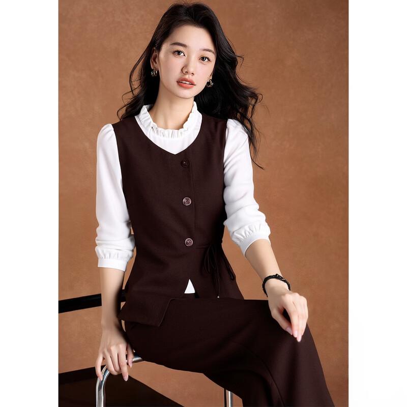 Elegant Color-Block Professional Suit Set XL
Elegant Color-Block Professional Suit Set XL