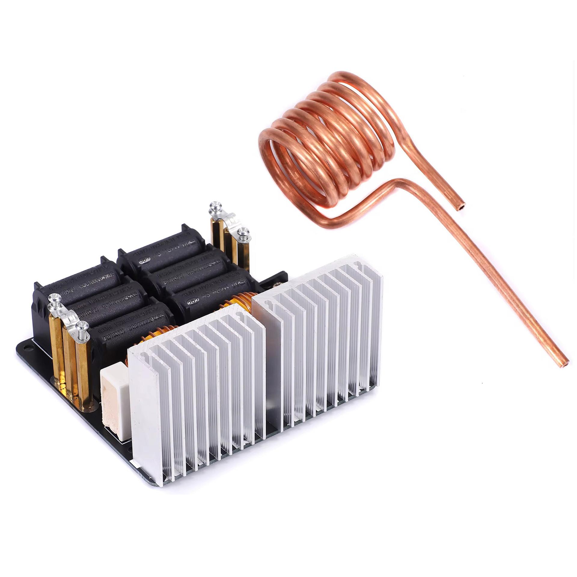 1000W 20A ZVS Low voltage induction heating board Power supply module Flyback Driver Heater Tesla coil
1000W 20A ZVS Low voltage induction heating board Power supply module Flyback Driver Heater Tesla coil