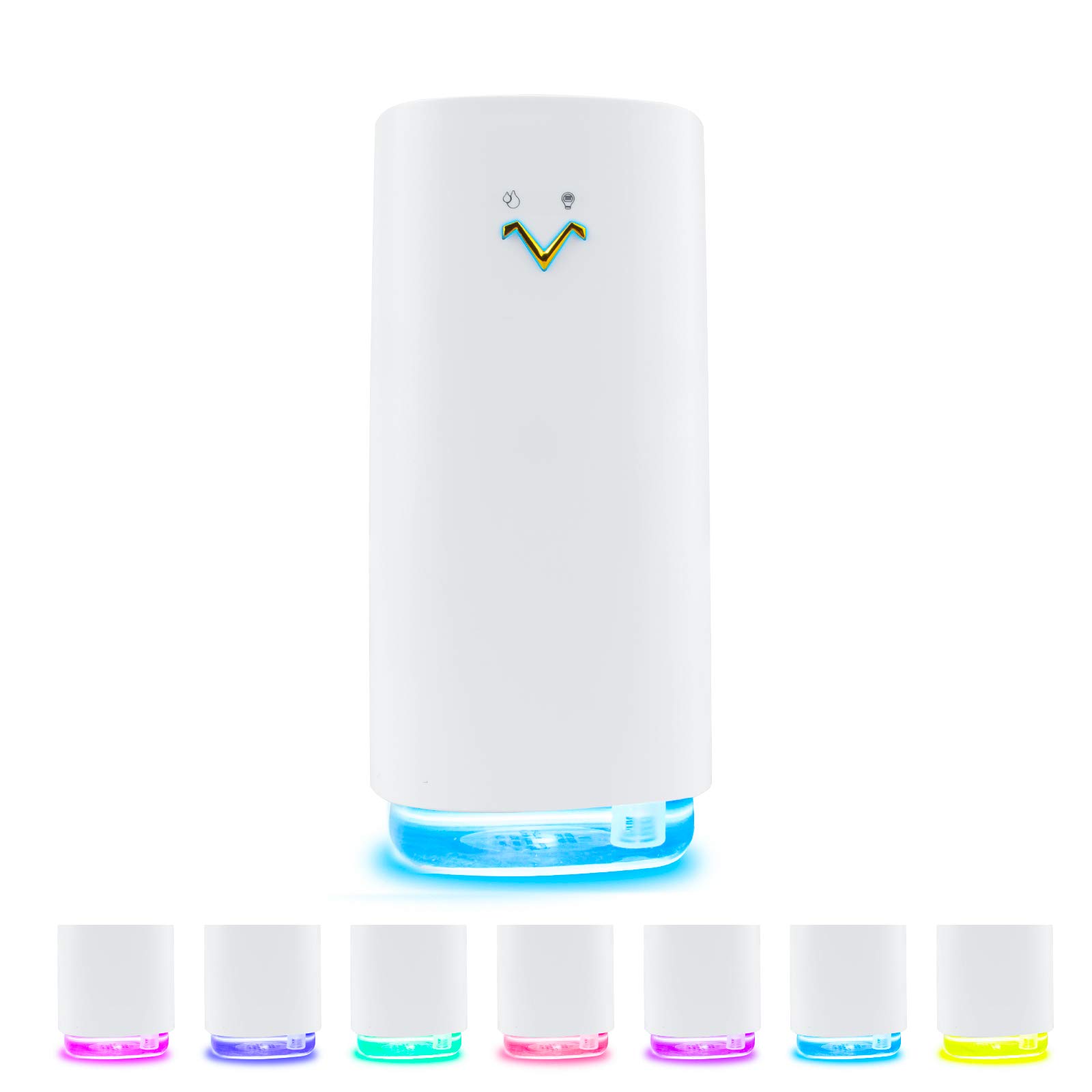 Night Light Humidifier Large Capacity 320ml Tabletop Humidifier Car Humidifier Projector Humidifier 7 Color LED Light Design Used in Office and Room
Night Light Humidifier Large Capacity 320ml Tabletop Humidifier Car Humidifier Projector Humidifier 7 Color LED Light Design Used in Office and Room