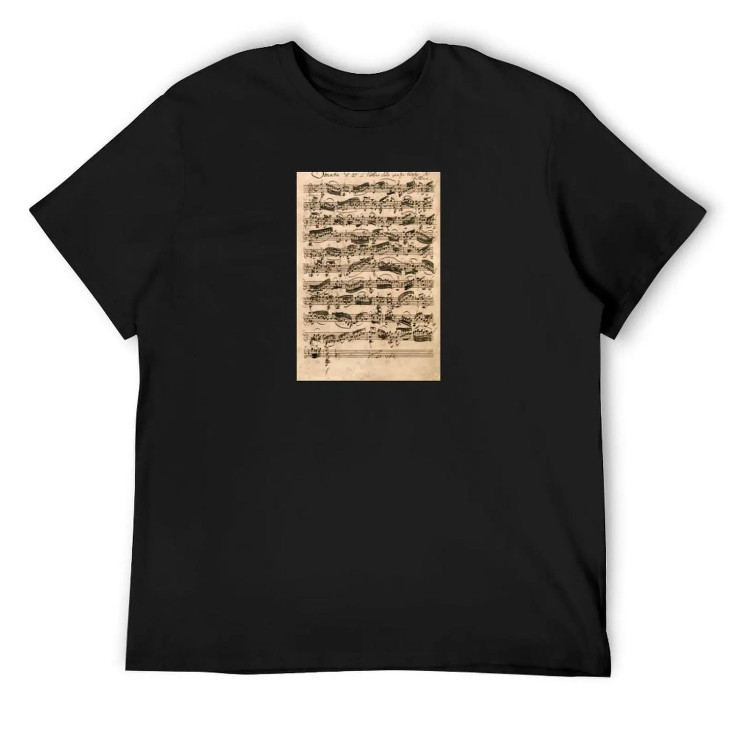 Bach _ Original handwritten score by Johann Sebastian Bach T-Shirt baggy shirts quick drying hippie clothes mens t shirt XXXXXL різнокольоровий
Bach _ Original handwritten score by Johann Sebastian Bach T-Shirt baggy shirts quick drying hippie clothes mens t shirt XXXXXL різнокольоровий