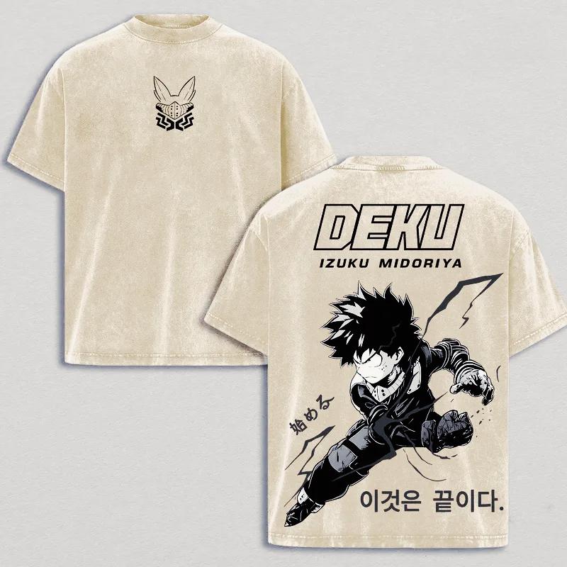 Anime My Hero Academia Printed T-shir Midoriya Izuku Washed T Shirt Men Unisex Clothing Short Sleeve Cotton Oversized Tees Tops XXL бежевий
Anime My Hero Academia Printed T-shir Midoriya Izuku Washed T Shirt Men Unisex Clothing Short Sleeve Cotton Oversized Tees Tops XXL бежевий