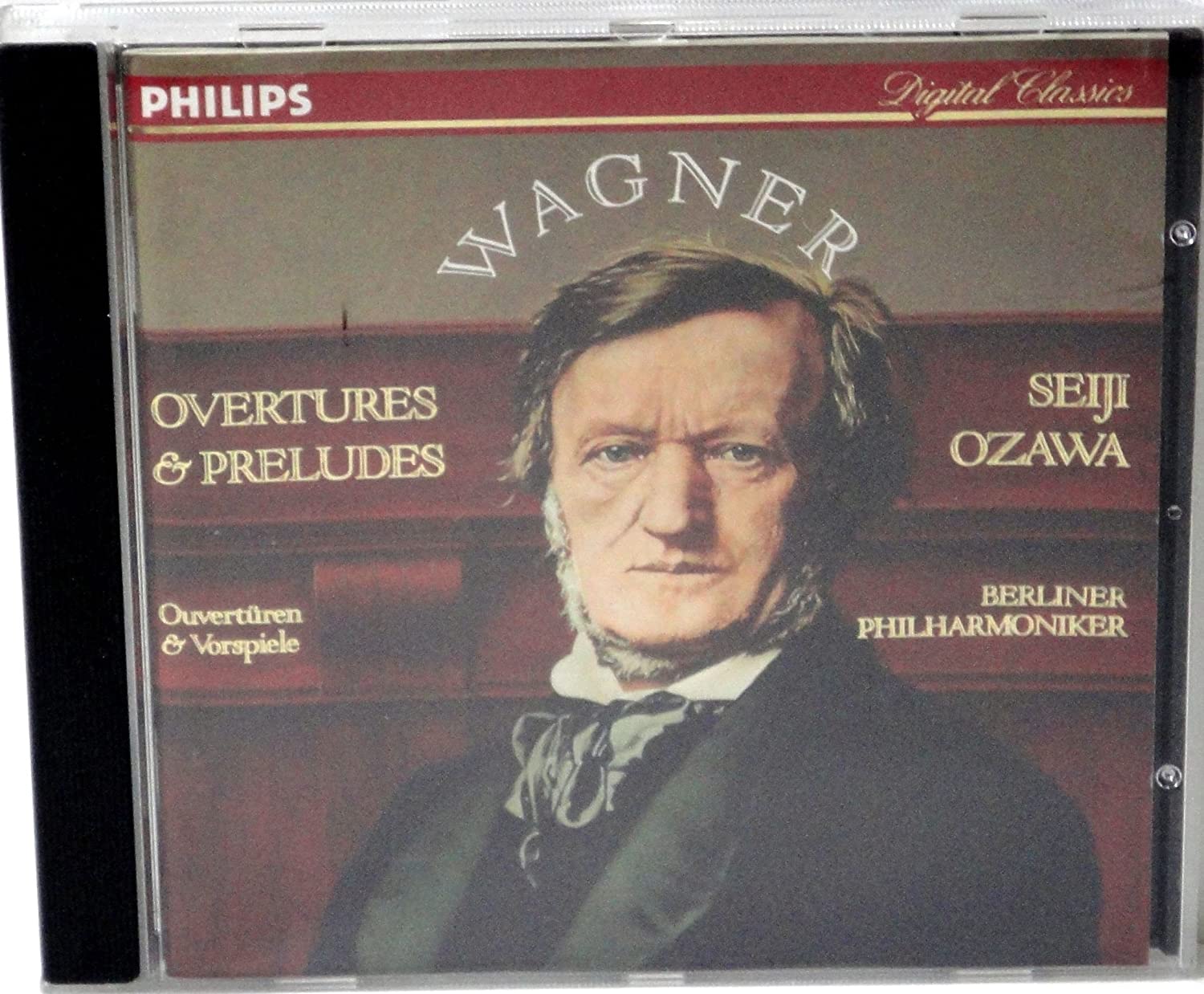 CD WAGNER, OZAWA; BERLIN PHILHARMONIC - Overtures & Preludes / Die Meisters 4262712 Philips 1990 Germany Classical Used
CD WAGNER, OZAWA; BERLIN PHILHARMONIC - Overtures & Preludes / Die Meisters 4262712 Philips 1990 Germany Classical Used