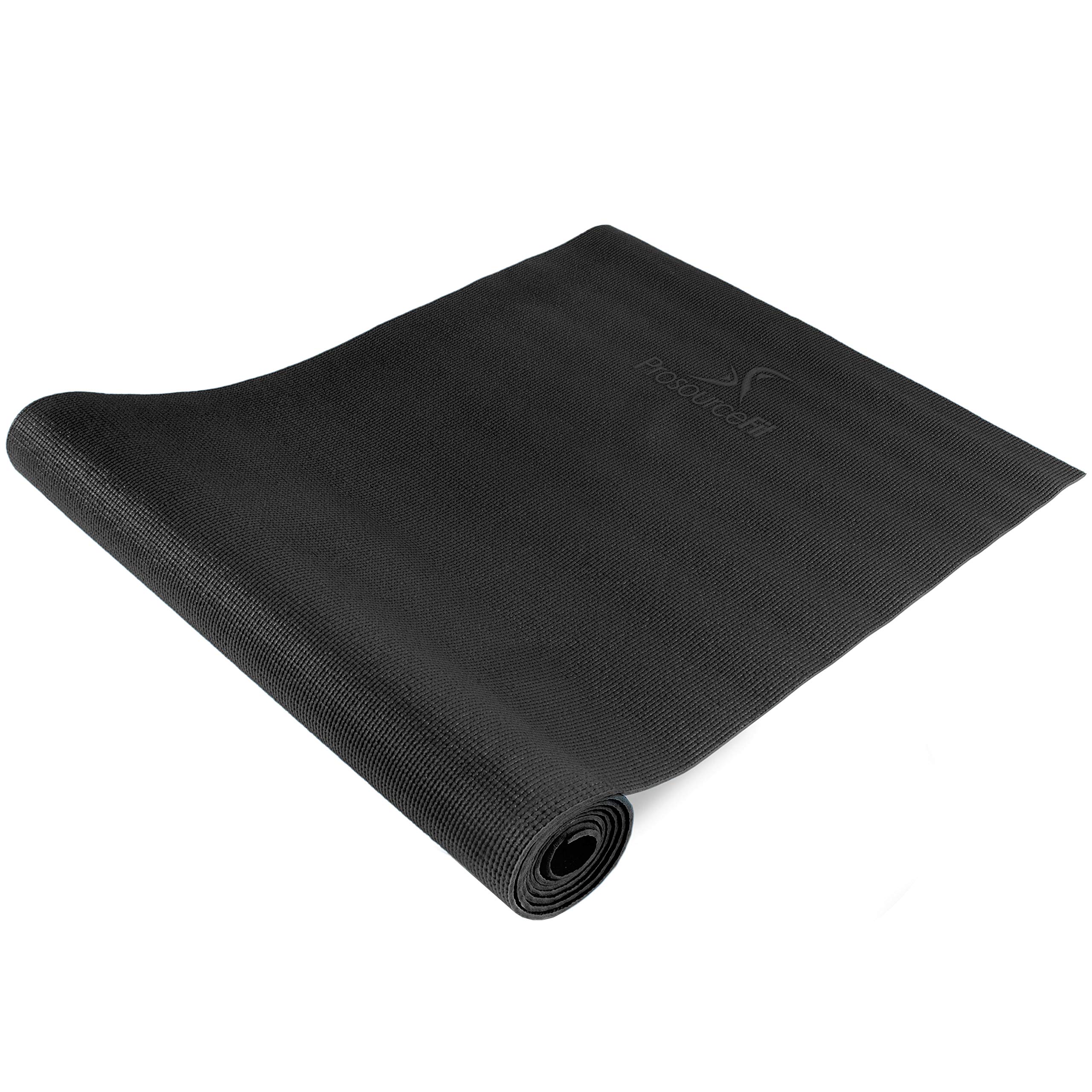 ProsourceFit Classic Yoga Mat Удлиненный легкий фитнес-коврик с ручкой для упражнений 1/8” (3mm) Толстый, 72-дюймовый нескользящий коврик для йоги, пилатеса,
ProsourceFit Classic Yoga Mat Удлиненный легкий фитнес-коврик с ручкой для упражнений 1/8” (3mm) Толстый, 72-дюймовый нескользящий коврик для йоги, пилатеса,