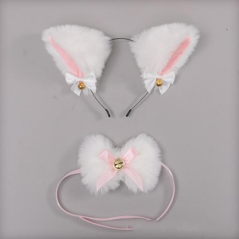 Cat Ear Maid Gloves Cosplay Costume Set Plush Ear Bell Headband Hair Band Bowknot Bells Hair Clips Paws Anime Props for Girls
Cat Ear Maid Gloves Cosplay Costume Set Plush Ear Bell Headband Hair Band Bowknot Bells Hair Clips Paws Anime Props for Girls