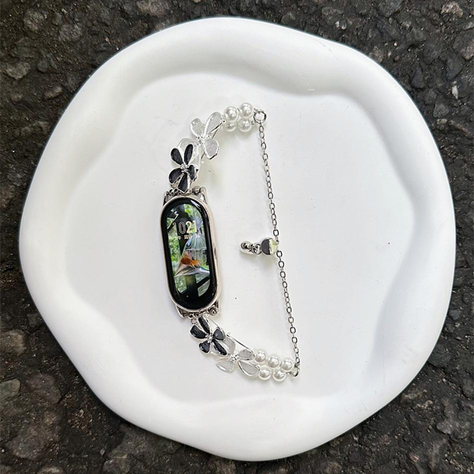 Fashion Art Flower Bead Chain Strap For Xiaomi Mi Band 10 9 8 7 Pro Miband 6 5 4 3 Wristband Metal Telescopic Bracelet Watchband For Mi Band 3 4
Fashion Art Flower Bead Chain Strap For Xiaomi Mi Band 10 9 8 7 Pro Miband 6 5 4 3 Wristband Metal Telescopic Bracelet Watchband For Mi Band 3 4