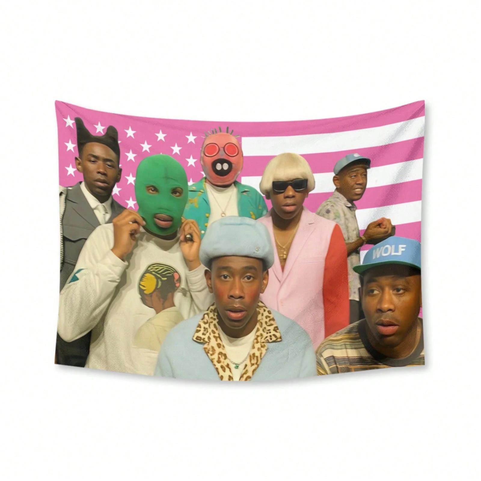 1pc Hip Hop Artist Collage Tapestry 2D Polyester Wall Art for Bedroom Living Room Aesthetic Room Decor Unique Gift 74x94cm(29x37in)
1pc Hip Hop Artist Collage Tapestry 2D Polyester Wall Art for Bedroom Living Room Aesthetic Room Decor Unique Gift 74x94cm(29x37in)