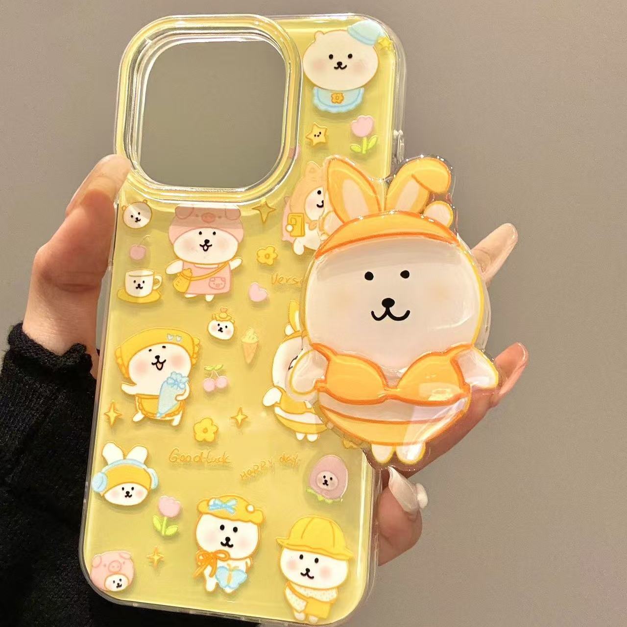 Single Layer Bunny Girl Self-deprecating Bear for Apple 16promax Mobile Phone Case 15 for IPhone 14 Protective Case 13imd For Apple 6
Single Layer Bunny Girl Self-deprecating Bear for Apple 16promax Mobile Phone Case 15 for IPhone 14 Protective Case 13imd For Apple 6