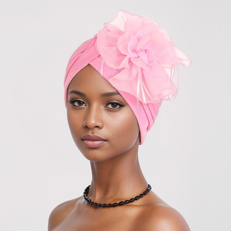 Women Flower Ribbon Headscarf Turban Hat Headband Breathable Head Wrap Cap рожевий
Women Flower Ribbon Headscarf Turban Hat Headband Breathable Head Wrap Cap рожевий