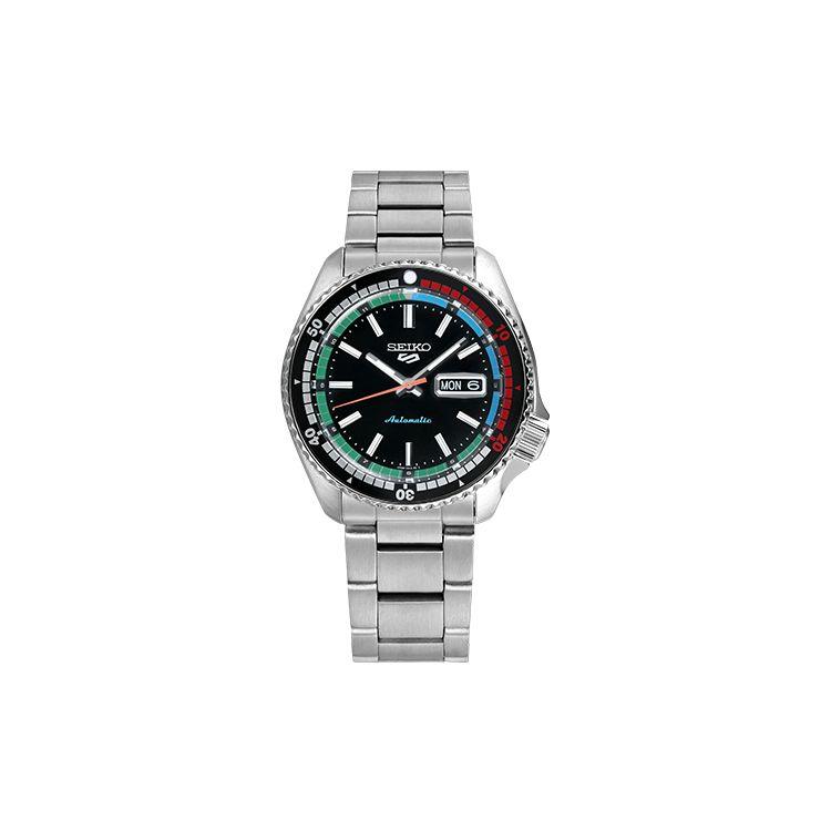Seiko 5 Sports Series SKX Sports Style 100M Water Resistant Automatic Mechanical Movement Stainless Steel Strap Men Watches Black SRPK13 Black Dial
Seiko 5 Sports Series SKX Sports Style 100M Water Resistant Automatic Mechanical Movement Stainless Steel Strap Men Watches Black SRPK13 Black Dial