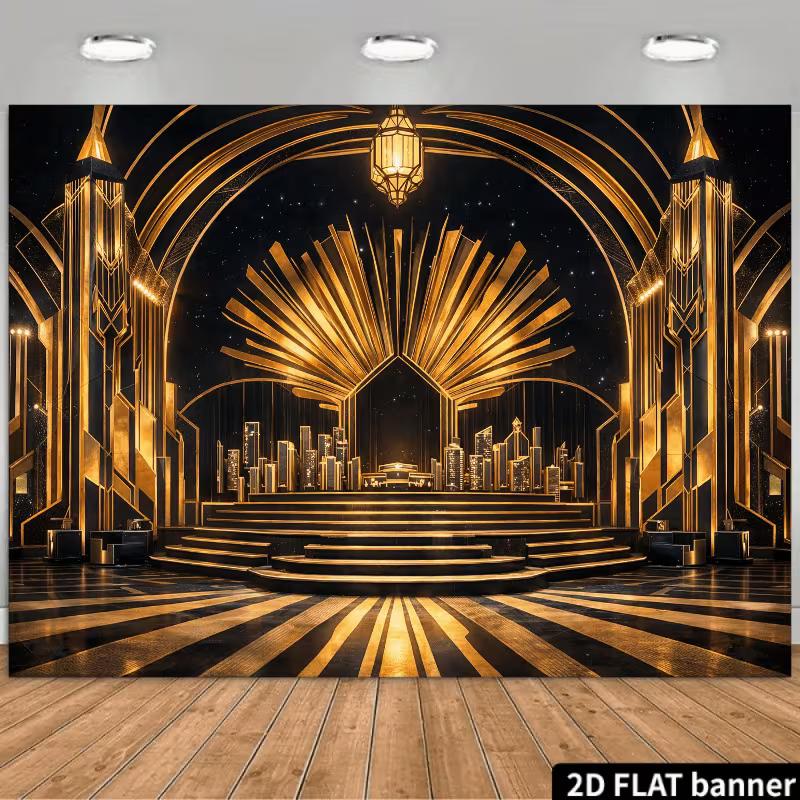 2D Art Deco Ballroom Backdrop Great Gatsby Prom Party Background Cloth 47.2x31.5inch/120*80cm
2D Art Deco Ballroom Backdrop Great Gatsby Prom Party Background Cloth 47.2x31.5inch/120*80cm