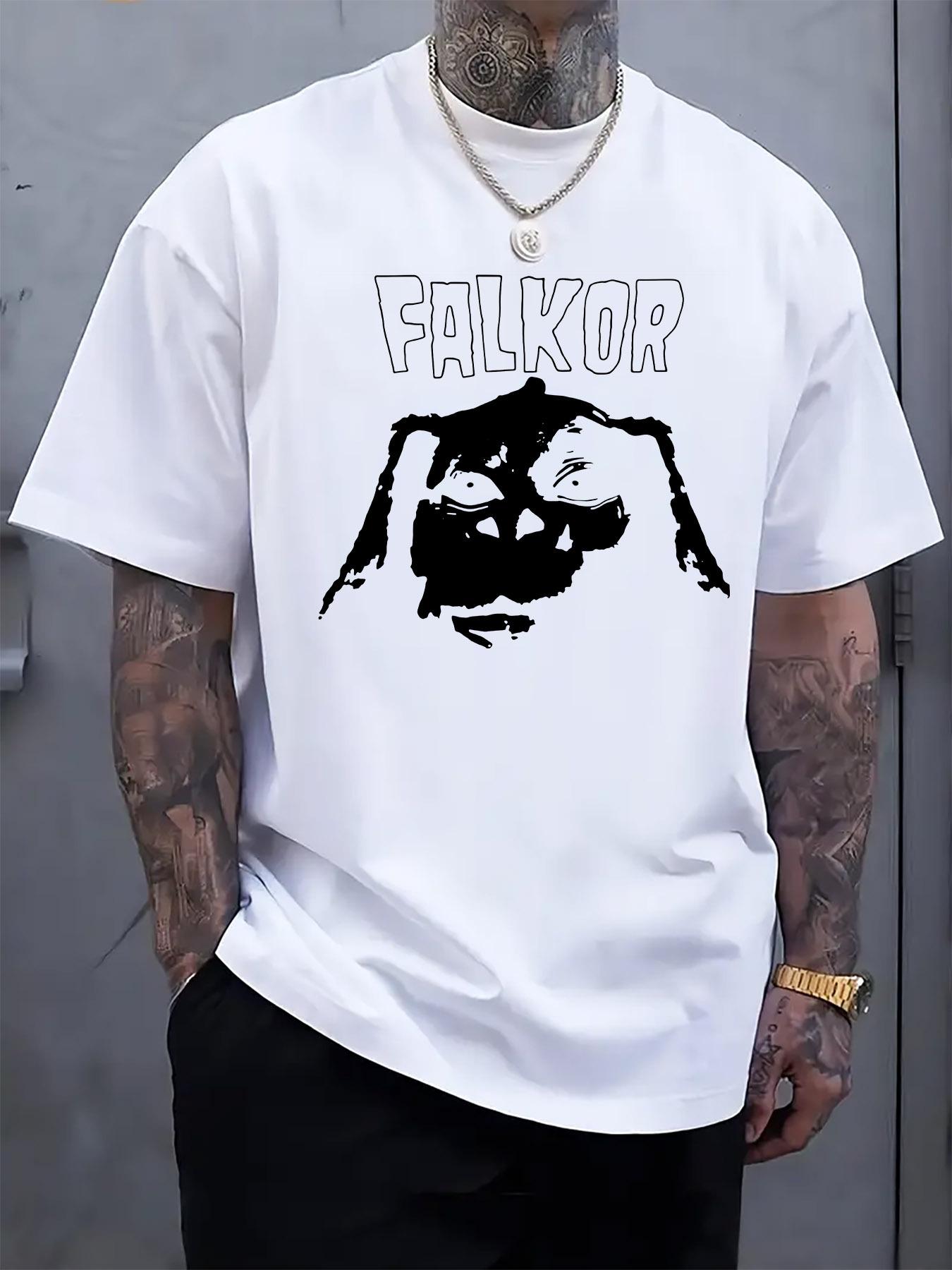 FALKOR Graphic Print Short Sleeve T-shirt - Black & White Regular Fit Casual Summer Tee S
FALKOR Graphic Print Short Sleeve T-shirt - Black & White Regular Fit Casual Summer Tee S