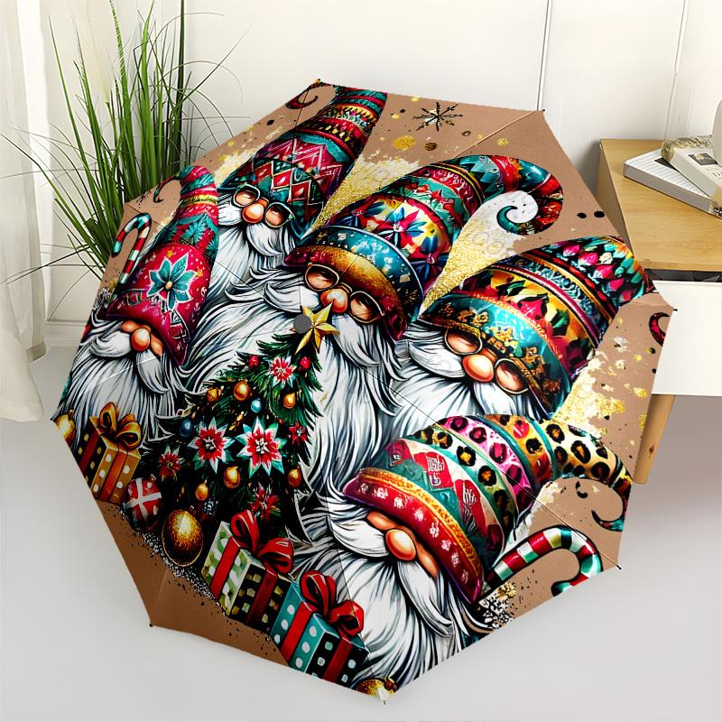 Christmas GnomesThemed Automatic Opening and Closing Umbrella 8 Ribs, Suitable for Leisure and Going Out, Outdoor Accessory, Gothic Style,
Christmas GnomesThemed Automatic Opening and Closing Umbrella 8 Ribs, Suitable for Leisure and Going Out, Outdoor Accessory, Gothic Style,