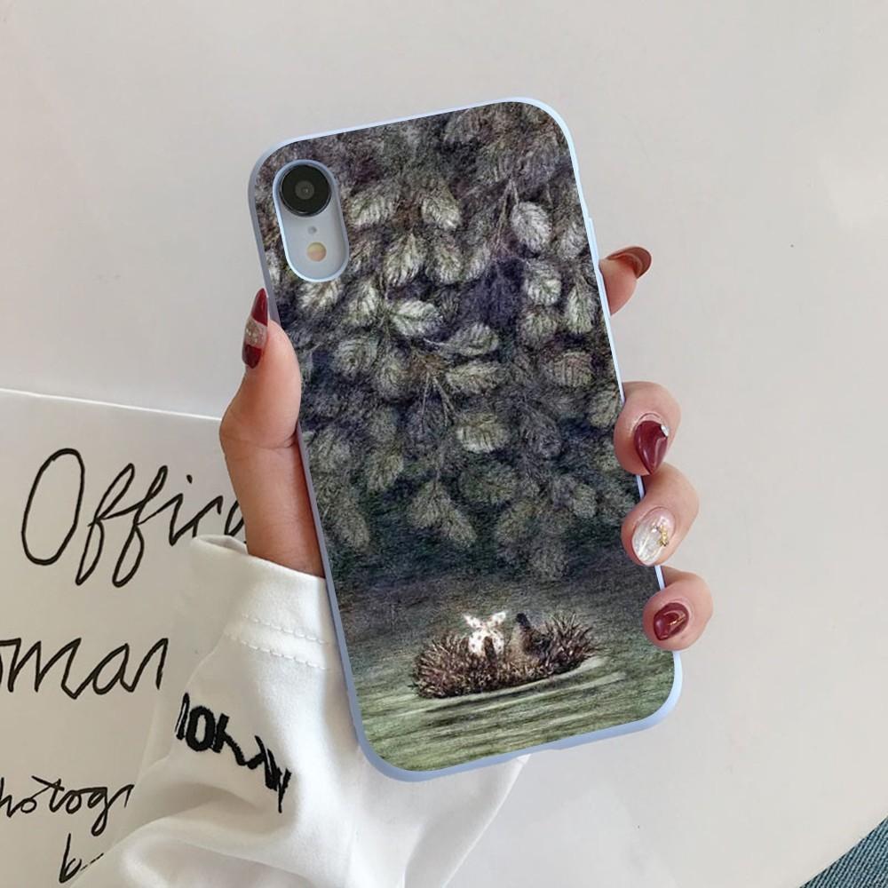 Bright Hedgehog In The Fog Phone Case For IPhone 14 11 12 13 Mini Pro Xs Max 8 7 6 6S Plus X XR Solid Candy Color Case iphone 11
Bright Hedgehog In The Fog Phone Case For IPhone 14 11 12 13 Mini Pro Xs Max 8 7 6 6S Plus X XR Solid Candy Color Case iphone 11