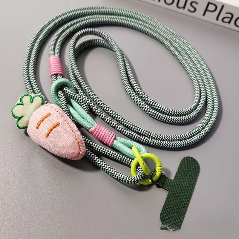 Мила Морква, Кролик, Ремінець для мобільного телефону, Подвійного використання через плече, Плечовий ремінь, Ins, Альпіністська мотузка для зовнішнього туризму, Довгий та короткий стилі Pack of 1
Мила Морква, Кролик, Ремінець для мобільного телефону, Подвійного використання через плече, Плечовий ремінь, Ins, Альпіністська мотузка для зовнішнього туризму, Довгий та короткий стилі Pack of 1