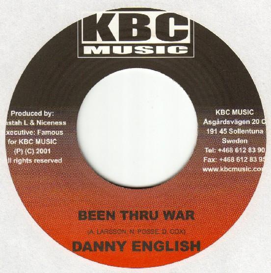 7inch Record DANNY ENGLISH / MR. CHICKEN - Been Thru War / Could A Wah NONE KBC Music 2001 Jamaica Reggae, Ska & Dub Used
7inch Record DANNY ENGLISH / MR. CHICKEN - Been Thru War / Could A Wah NONE KBC Music 2001 Jamaica Reggae, Ska & Dub Used