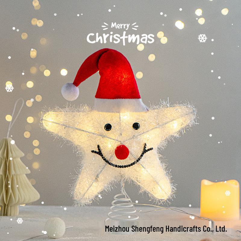 10-дюймовая светящаяся кованая железная звезда - верхушка для елки - светящееся блестящее рождественское украшение
10-дюймовая светящаяся кованая железная звезда - верхушка для елки - светящееся блестящее рождественское украшение