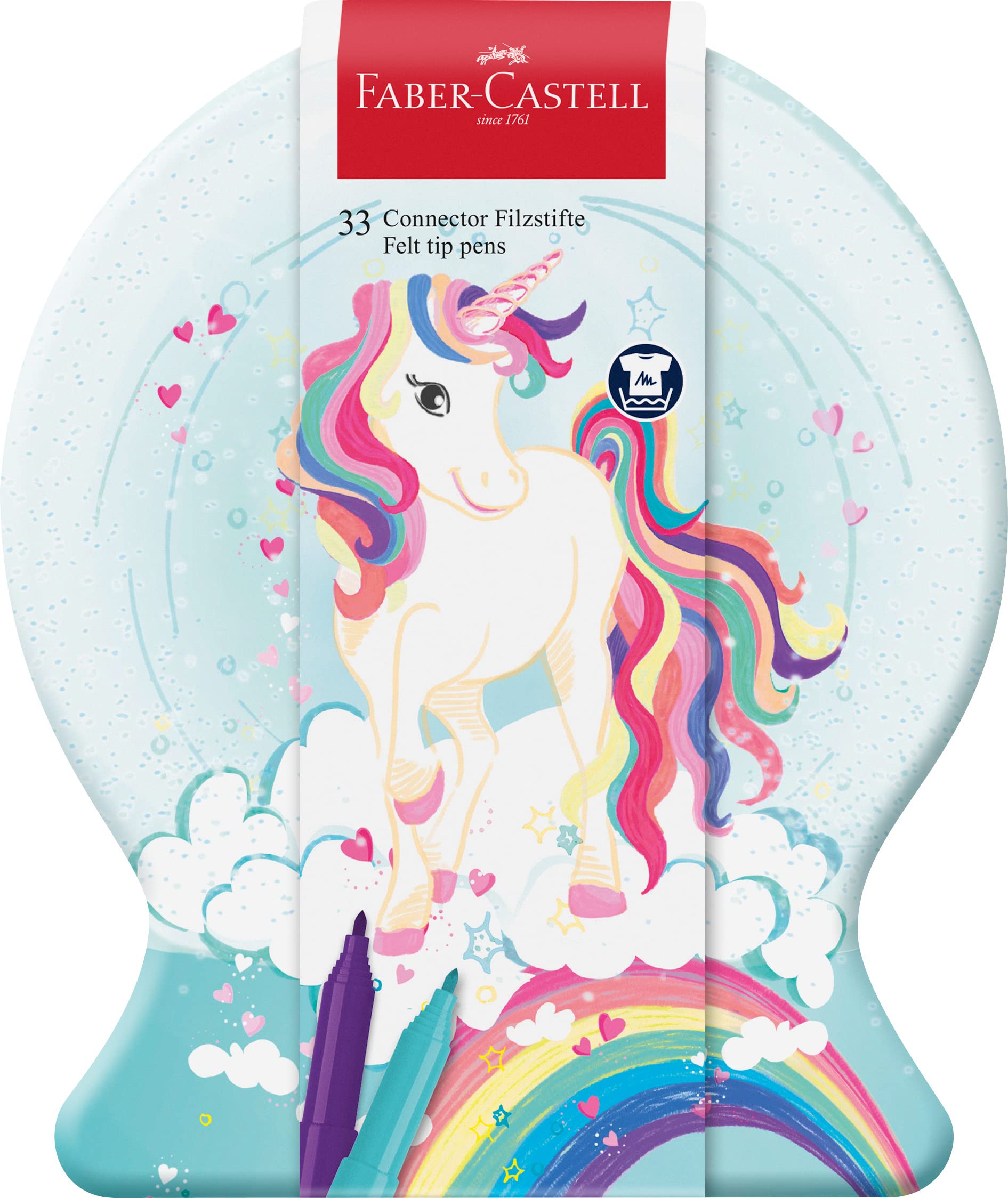 Faber-Castell Connector Pens, Unicorn, 33-Piece Set, 27181010
Faber-Castell Connector Pens, Unicorn, 33-Piece Set, 27181010