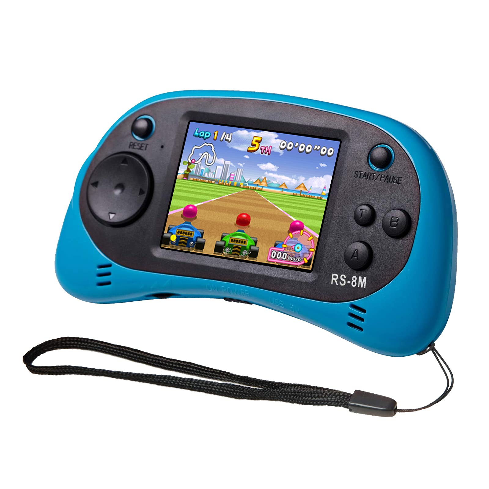 Kids Handheld Portable Video Game Player with 200 Games Screen Mini Retro Electronic Machine for Boys and Girls - 16-Bit 2.5-Inch синій
Kids Handheld Portable Video Game Player with 200 Games Screen Mini Retro Electronic Machine for Boys and Girls - 16-Bit 2.5-Inch синій