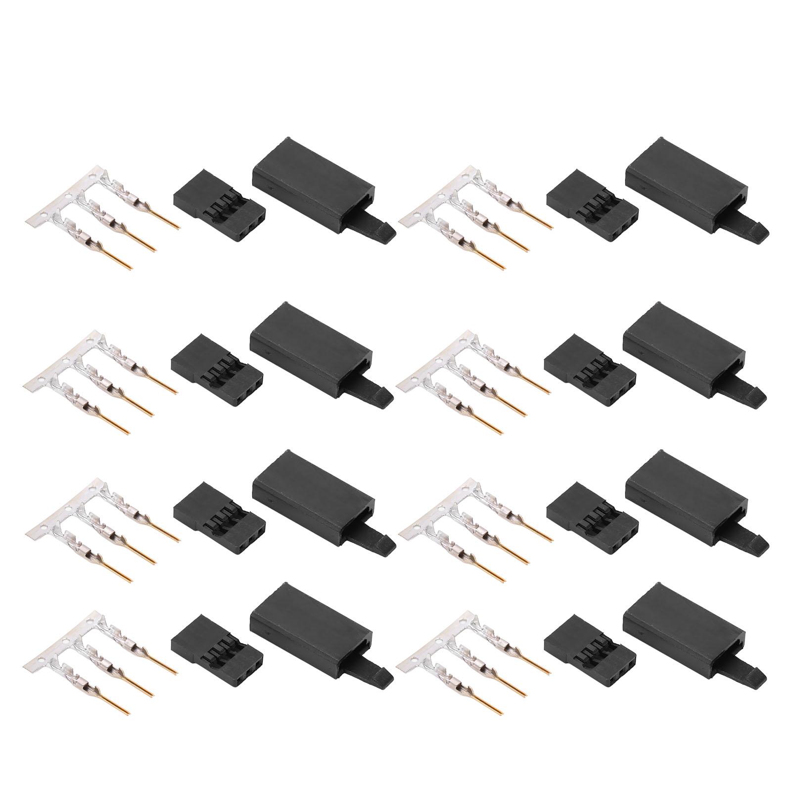 100Set RC Servo Connector Kit 3 Pin Housing JST Connector Header 11.041 with Hook For Model Airplane
100Set RC Servo Connector Kit 3 Pin Housing JST Connector Header 11.041 with Hook For Model Airplane