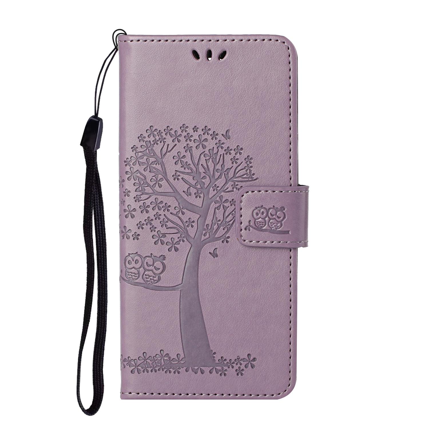 Mobile Phone Cover Stylish Owl Tree Pattern Imprinted Magnetic Clasp TPU and PU Leather Phone Case for Motorola Moto E20/E30/E40 Purple
Mobile Phone Cover Stylish Owl Tree Pattern Imprinted Magnetic Clasp TPU and PU Leather Phone Case for Motorola Moto E20/E30/E40 Purple