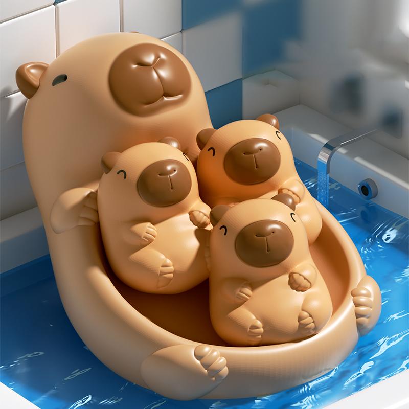 Baby bath toys, water play toys, shower toys. Cute capybara children s water play toys
Baby bath toys, water play toys, shower toys. Cute capybara children s water play toys