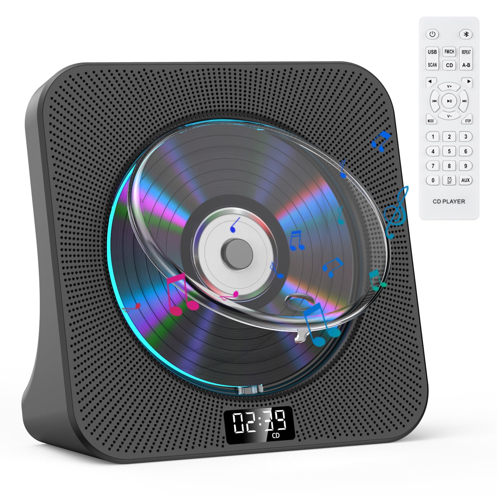 KOVCDVI Desk CD Bluetooth CD Mode USB Repeat CD Music PSE Japanese Instruction Manual Black Player, Receiving/Sending, Built-in Speaker, Boombox,
KOVCDVI Desk CD Bluetooth CD Mode USB Repeat CD Music PSE Japanese Instruction Manual Black Player, Receiving/Sending, Built-in Speaker, Boombox,