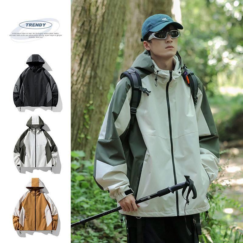 Men s and Women s Hong Kong Style Waterproof Windbreaker - Hooded, Warm, Windproof Outdoor Jacket for Camping and Mountaineering. L
Men s and Women s Hong Kong Style Waterproof Windbreaker - Hooded, Warm, Windproof Outdoor Jacket for Camping and Mountaineering. L