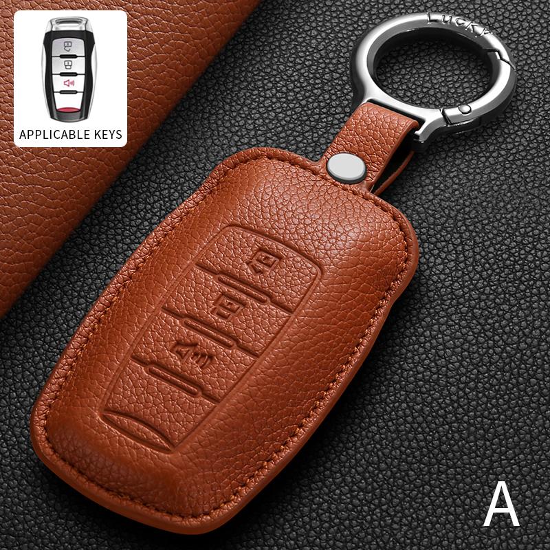 Leather Car Remote Key Case Shell For Great Wall Poer Haval H6 GWM Ute Cannon Pao P Series Auto Key Fob Shell Holder Accessorie
Leather Car Remote Key Case Shell For Great Wall Poer Haval H6 GWM Ute Cannon Pao P Series Auto Key Fob Shell Holder Accessorie