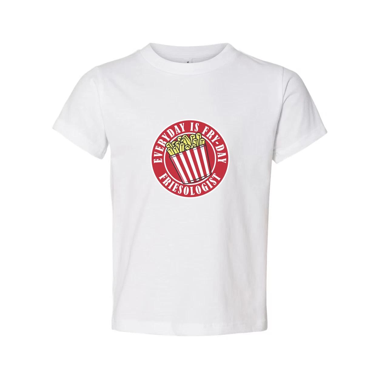 Everyday Is Fryday Friesologist Graphic T Shirt Unisex Casual Wear With Fries Bu 3XL
Everyday Is Fryday Friesologist Graphic T Shirt Unisex Casual Wear With Fries Bu 3XL