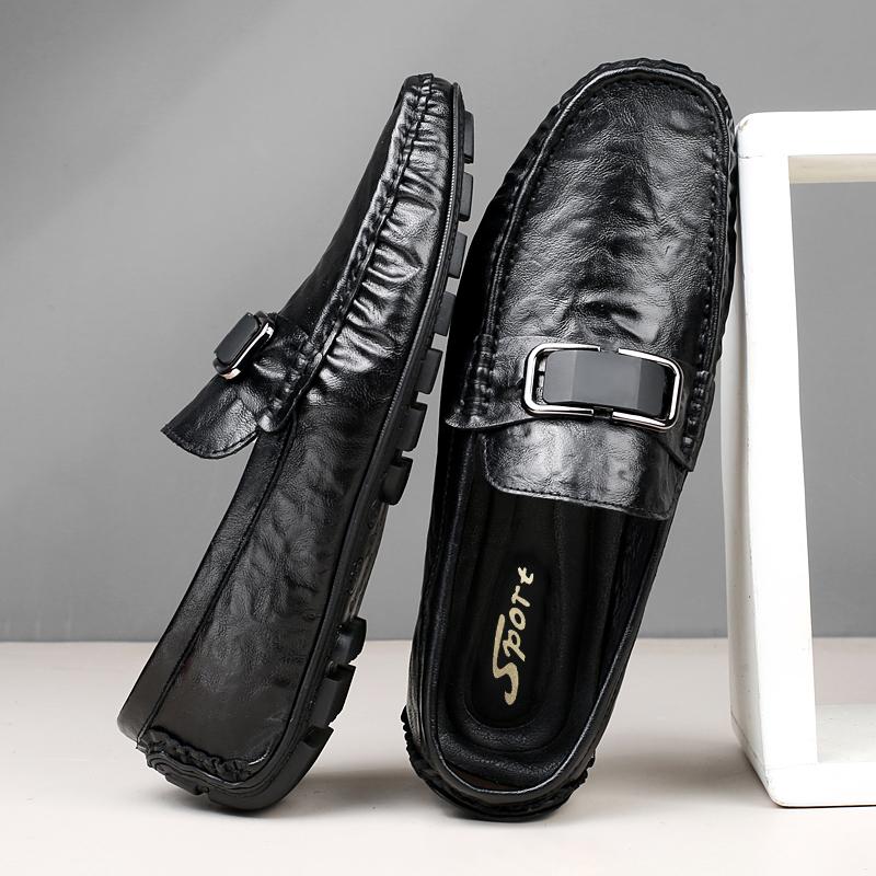 Fashion Luxury Brand Business Office Leather Shoes High-quality Flats Genuine Leather Loafers Men s Soft Comfort Anti Slip Driving Shoes 47 чёрный
Fashion Luxury Brand Business Office Leather Shoes High-quality Flats Genuine Leather Loafers Men s Soft Comfort Anti Slip Driving Shoes 47 чёрный