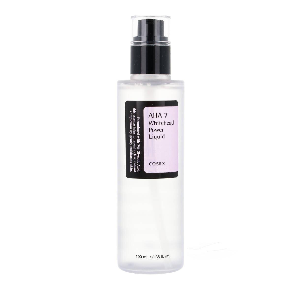 COSRX AHA 7 Whitehead Power Liquid 100 ml - Delikatnie złuszczający płyn do twarzy z kwasami AHA
COSRX AHA 7 Whitehead Power Liquid 100 ml - Delikatnie złuszczający płyn do twarzy z kwasami AHA