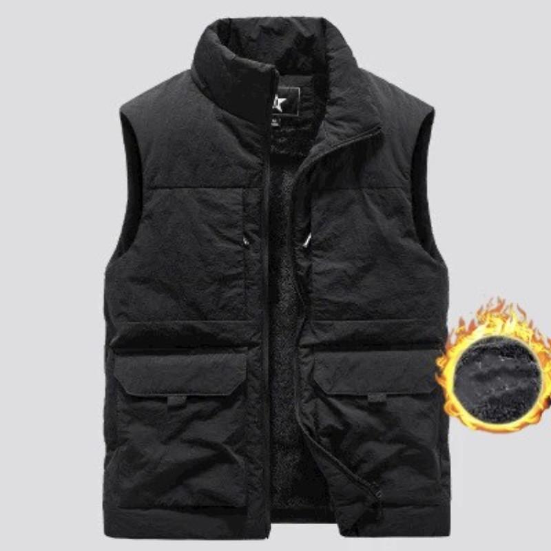 Men s Winter Multi-Pocket Clothing Vest Plus Size Sleeveless Warm Waistcoat Fleece Vest 6XL чорний
Men s Winter Multi-Pocket Clothing Vest Plus Size Sleeveless Warm Waistcoat Fleece Vest 6XL чорний
