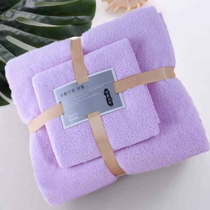 Mother-Child Coral Fleece Bath Towel Set - Absorbent & Lint-Free Face Wash Towels Towel (35*75cm) Bath Towel (70*140cm) фиолетовый
Mother-Child Coral Fleece Bath Towel Set - Absorbent & Lint-Free Face Wash Towels Towel (35*75cm) Bath Towel (70*140cm) фиолетовый