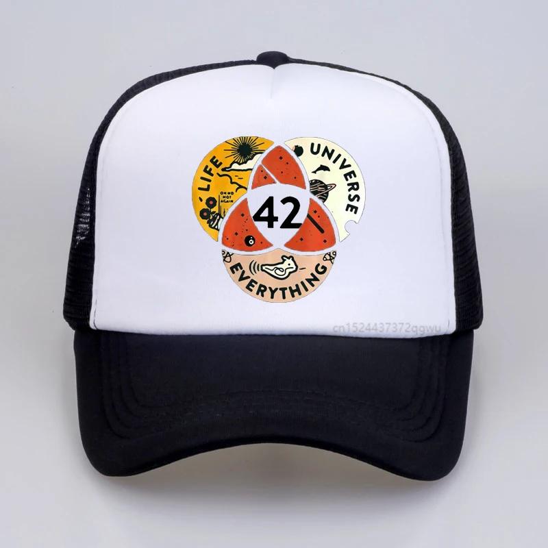 42 The Answer To Life The Universe And Everything Douglas Adams Print Baseball cap Summer Mesh snapback hats unisex casual hat
42 The Answer To Life The Universe And Everything Douglas Adams Print Baseball cap Summer Mesh snapback hats unisex casual hat