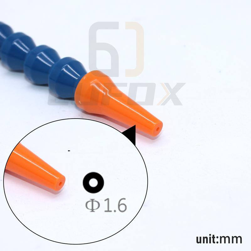 1/8 Round Nozzle Lathe Cooling Tube Plastic Flexible Water Oil Coolant Pipes Hoses Cooling Pipe with Valve Switch for CNC 100mm
1/8 Round Nozzle Lathe Cooling Tube Plastic Flexible Water Oil Coolant Pipes Hoses Cooling Pipe with Valve Switch for CNC 100mm