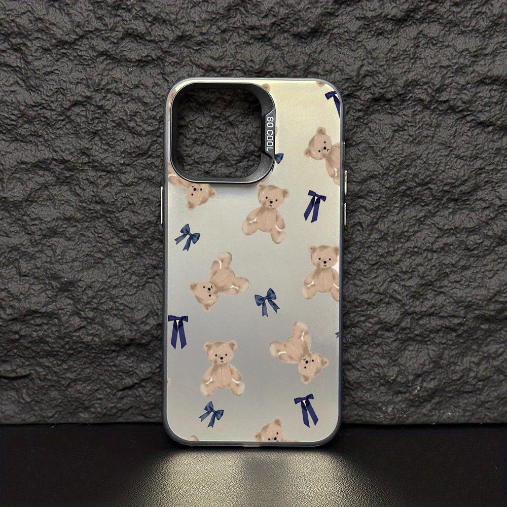Teddy Cute bear cartoon pattern Phone Case Magnetic IMD Colorful Silver case for iPhone 17 16 15 14 13 12 Pro Max iPhone 14 Plus
Teddy Cute bear cartoon pattern Phone Case Magnetic IMD Colorful Silver case for iPhone 17 16 15 14 13 12 Pro Max iPhone 14 Plus