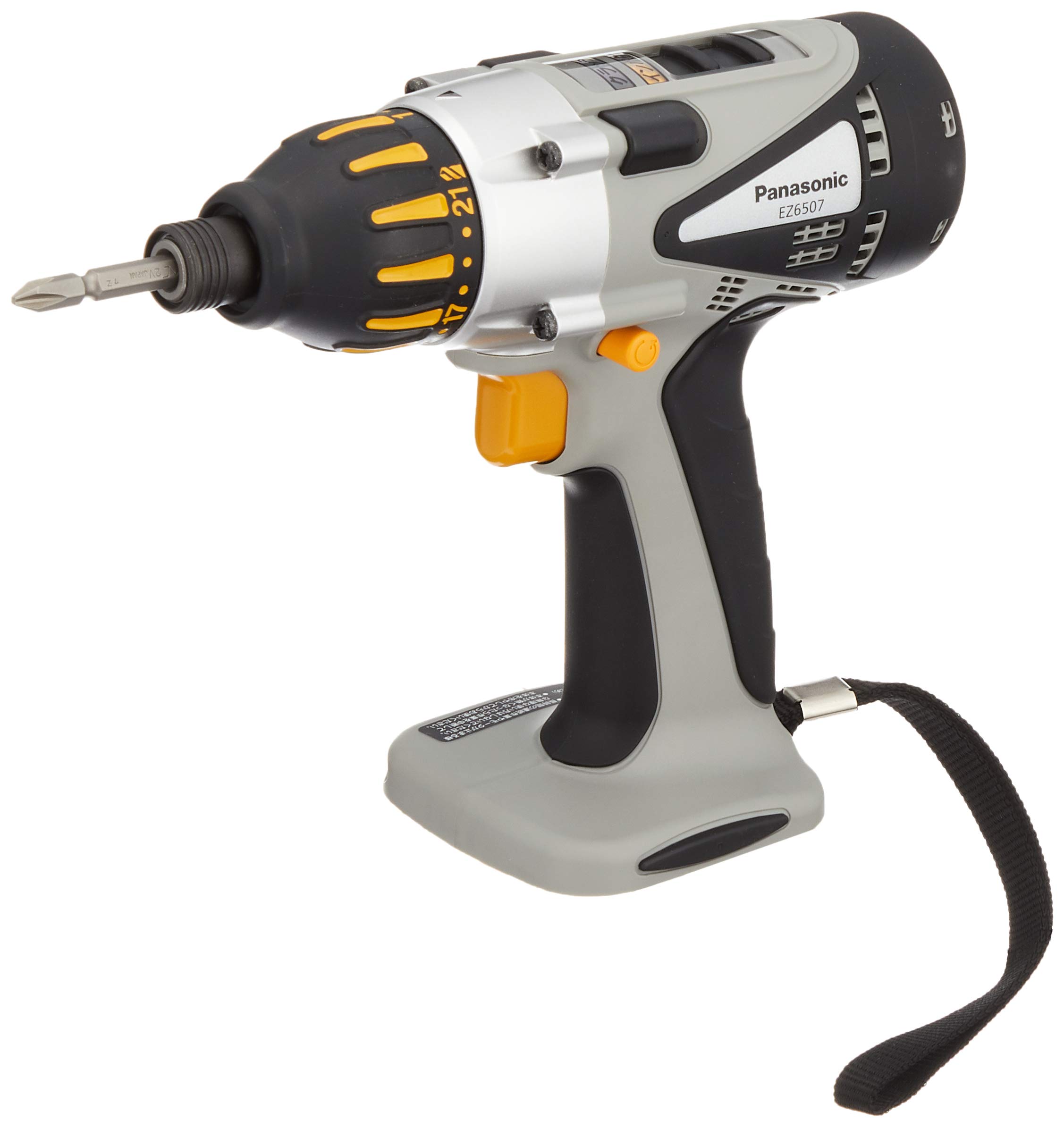 Panasonic Rechargeable Driver 12V Body Only and Case Sold Gray Multi-Impact (Battery Pack, Charger, Separately) EZ6507X-H білий
Panasonic Rechargeable Driver 12V Body Only and Case Sold Gray Multi-Impact (Battery Pack, Charger, Separately) EZ6507X-H білий