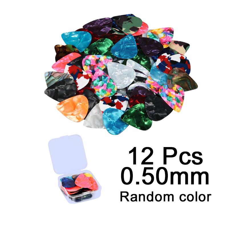 Guitar Picks Premium Celluloid Guitar Pick Thin Variety Packs for Acoustic Guitar Electric Guitar Bass(0.5mm) Guitar Accessories
Guitar Picks Premium Celluloid Guitar Pick Thin Variety Packs for Acoustic Guitar Electric Guitar Bass(0.5mm) Guitar Accessories